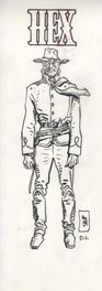 Jordi Bernet - Illustration de Jonah Hex - Original Illustration