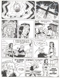 Christian Godard - Adeline au bout de la nuit planche 33 - Planche originale