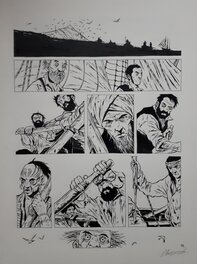 Christophe Chabouté - Moby Dick - Planche originale