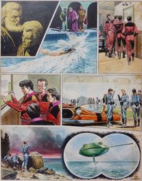 Don Lawrence - "The Trigan Empire - Manece From The Deep" - Planche originale