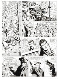 Jean-Yves Mitton - De silence et de sang tome 5 planche 35 - Planche originale