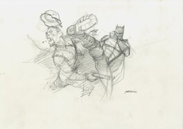 Enrico Marini - Batman – Prelim pour THE DARK PRINCE CHARMING 1/2 - Original art