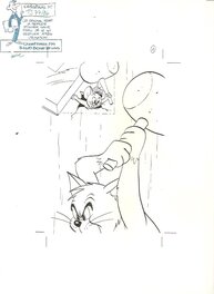 Olivier Saive - Tom et jerry - Illustration originale