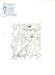 Olivier Saive - Tom et jerry - Original Illustration