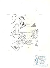 Olivier Saive - Tom et jerry - Original Illustration