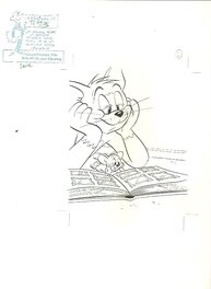 Olivier Saive - Tom et jerry - Illustration originale