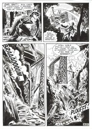 Inconnu (auteur espagnol) - Planche de Janus Stark - Comic Strip