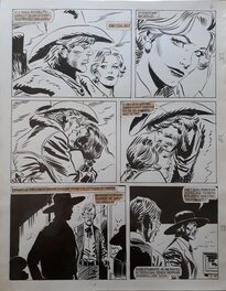 Jordi Bernet - Le dernier shérif - Planche originale