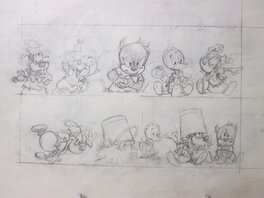 Claude Marin - Baby Disney - Original art