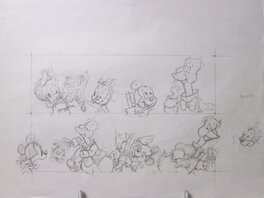 Claude Marin - Baby Disney - Original art