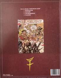 Dos de couverture de l’album Dos de couverture de l’album