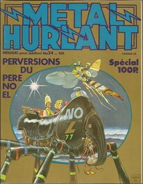 La Planche est Parue pour La Toute Première Fois dans Le Magazine Metal Hurlant N°24 en Page 34 de Décembre 1977