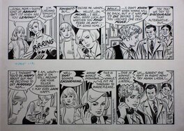 Frank Bolle - Winnie Winkle deux strips des 30 et 31 janvier 1995 - Comic Strip