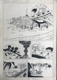 Alfonso Borillo - Kiko 2000 - "una isla del Pacifico" episode 42 pl 1 - Comic Strip