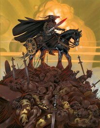 Yann Tisseron - Conan - Illustration originale
