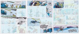 Les 9 apparitions de l'hélicoptère dans les planches 5-6-7 de l'album. Les 9 apparitions de l'hélicoptère dans les planches 5-6-7 de l'album.