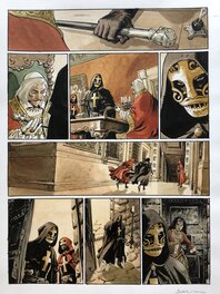 Enrico Marini - Le Scorpion - Le Masque de la Vérité (9) - Planche 35 - Planche originale