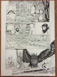 François Gomès - Brocéliande t5 p6 - Comic Strip