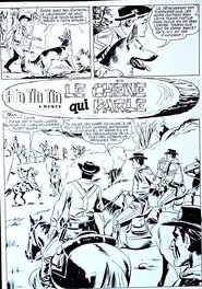 Rin Tin Tin & Rusty - Planche originale