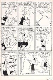 Bud Sagendorf - Popeye #3 - Planche originale