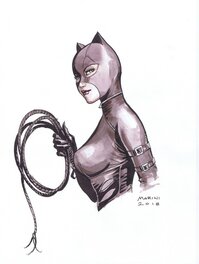 Enrico Marini - Catwoman par Marini - Illustration originale