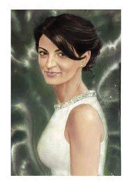 Andréi Arinouchkine - Mariée - Illustration originale