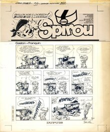 Carlos Roque - Robbedoes - Spirou - Couverture originale