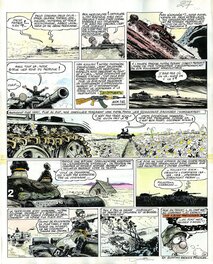 Planche originale - 1981 - Le Goulag, "Les rois du pétrole"