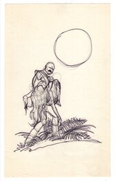 Gil Kane - Crayonné pour Star Hawks - Original art