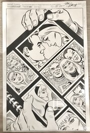 John Romita - Webspinners - Tales of Spider-man #1 Romita Gwen Stacy SOLD - Original Illustration