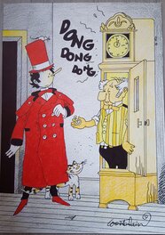 Marc Wasterlain - Marc Wasterlain  -  Docteur Poche - Illustration originale
