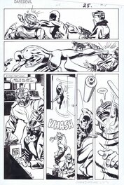 David Mazzucchelli - 1985-04 Mazzucchelli: Daredevil #217 p25 - Planche originale