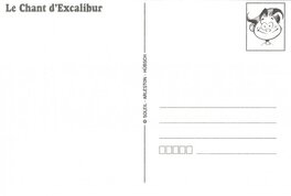 Carte postale verso Carte postale verso