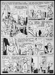 Frank Le Gall - 1986 - Le mangeur d'archipels (T2): Planche 39 - Planche originale