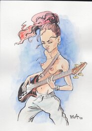 ikna - Rock & Roll - Original Illustration