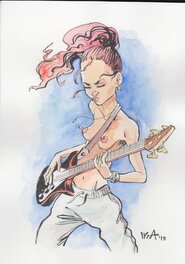 ikna - Rock & Roll - Illustration originale