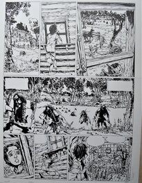 Tiburce Oger - La piste des ombres tome 1 planche 10 - Comic Strip