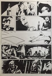 Planche originale - Bones, DESSOUS Tome 1, La montagne des morts, planche n°22, 2016.