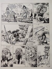 Franz - Jugurtha 9 - Planche originale