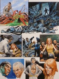 Don Lawrence - Comm Grek (Storm) - Gevangenen van de tijd - 1982 - Planche originale