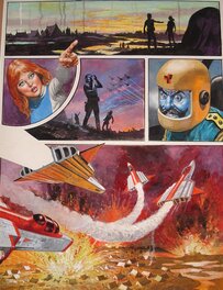 Don Lawrence - Storm - De strijd om de Aarde - 1980 - Planche originale