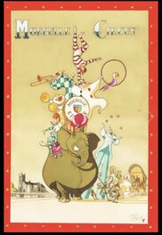 Cyril Pedrosa - Moebulle Circus - Illustration originale