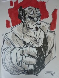 Denis MEDRI - Hellboy - Original art
