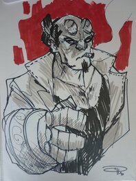 Denis MEDRI - Hellboy - Œuvre originale