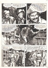 Tex - Planche originale (p.63) Tex il grande! - (1987)
