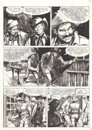 Guido Buzzelli - Tex - Planche originale (p.63) Tex il grande! - (1987) - Planche originale