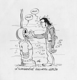 Gotlib - Le Scaphandrier - Comic Strip