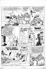 Arthur le fantôme justicier - Planche originale