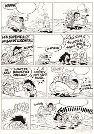 Philippe Larbier - Les p'tits Mythos - Planche originale