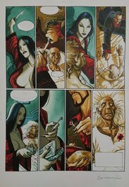 Enrico Marini - Rapaces tome 1 - Planche originale